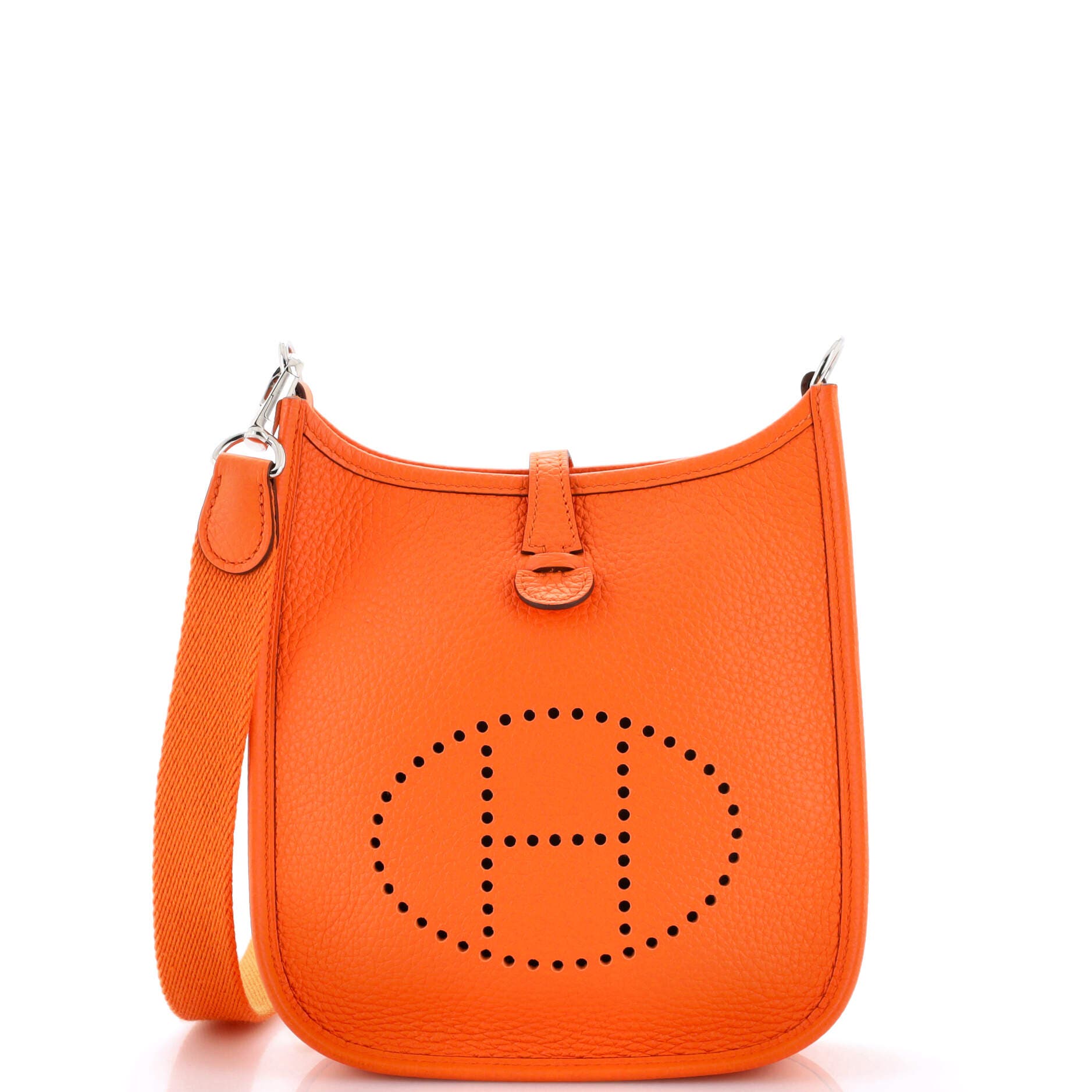 Pre-Owned Hermes Evelyne Bag Gen III Clemence TPM, Main, color, 