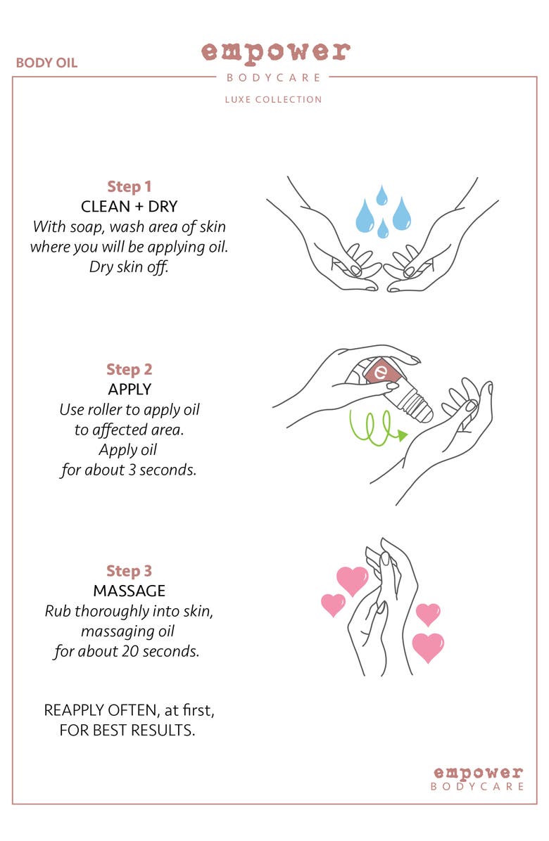 Empower CBD Luxury Body Oil, Alternate, color, 