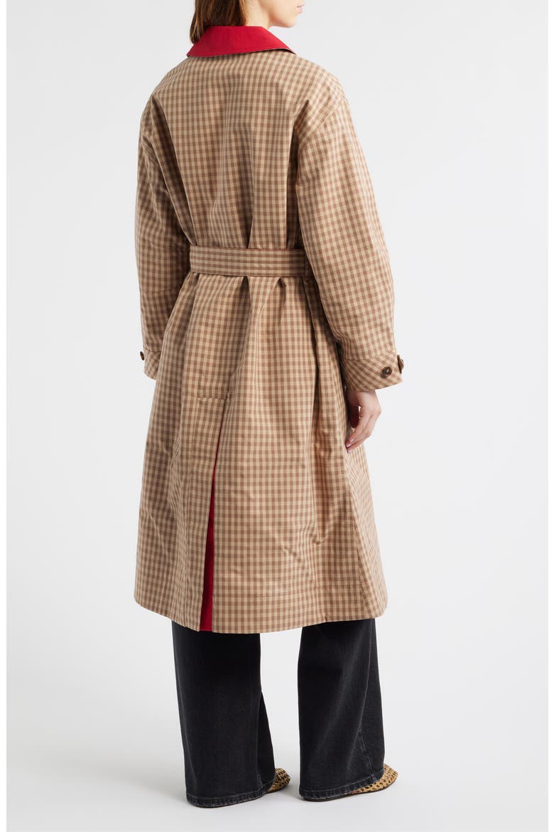 Anja Reversible Trench Coat, Alternate, color, TAN