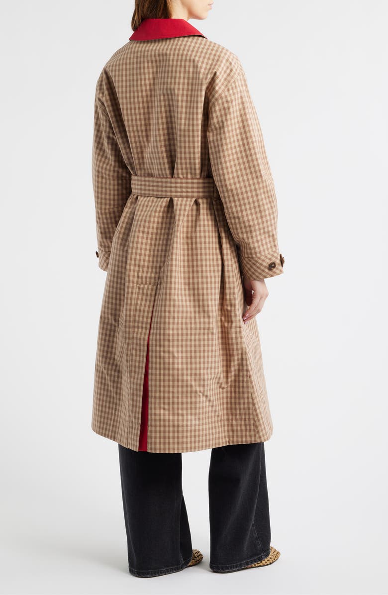 Damson Madder Anja Reversible Trench Coat, Alternate, color, Tan