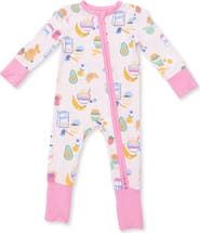 Angel Dear Kids' Breakfast Club Print Romper