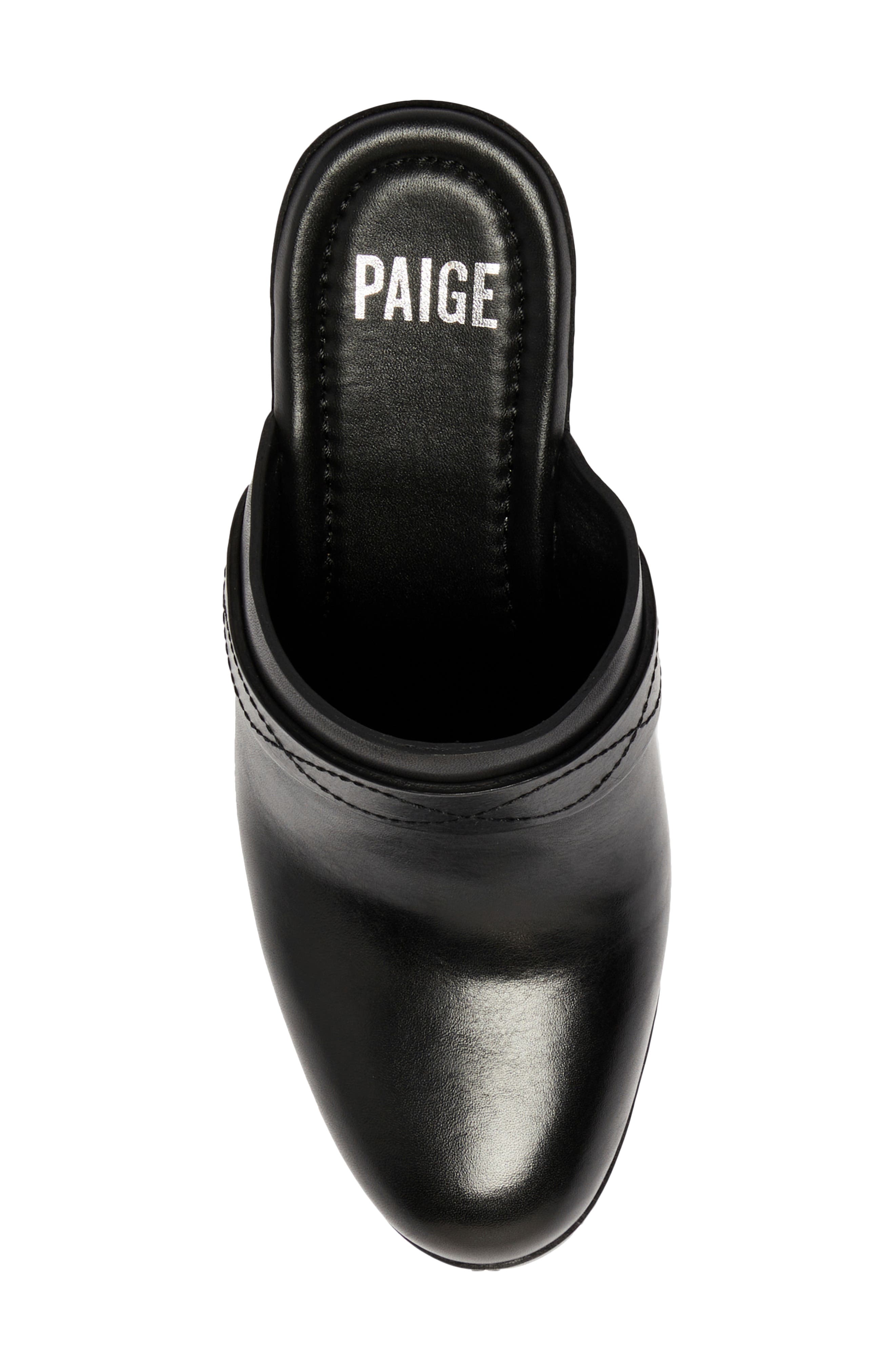 PAIGE Anna Clog, Alternate, color, Black