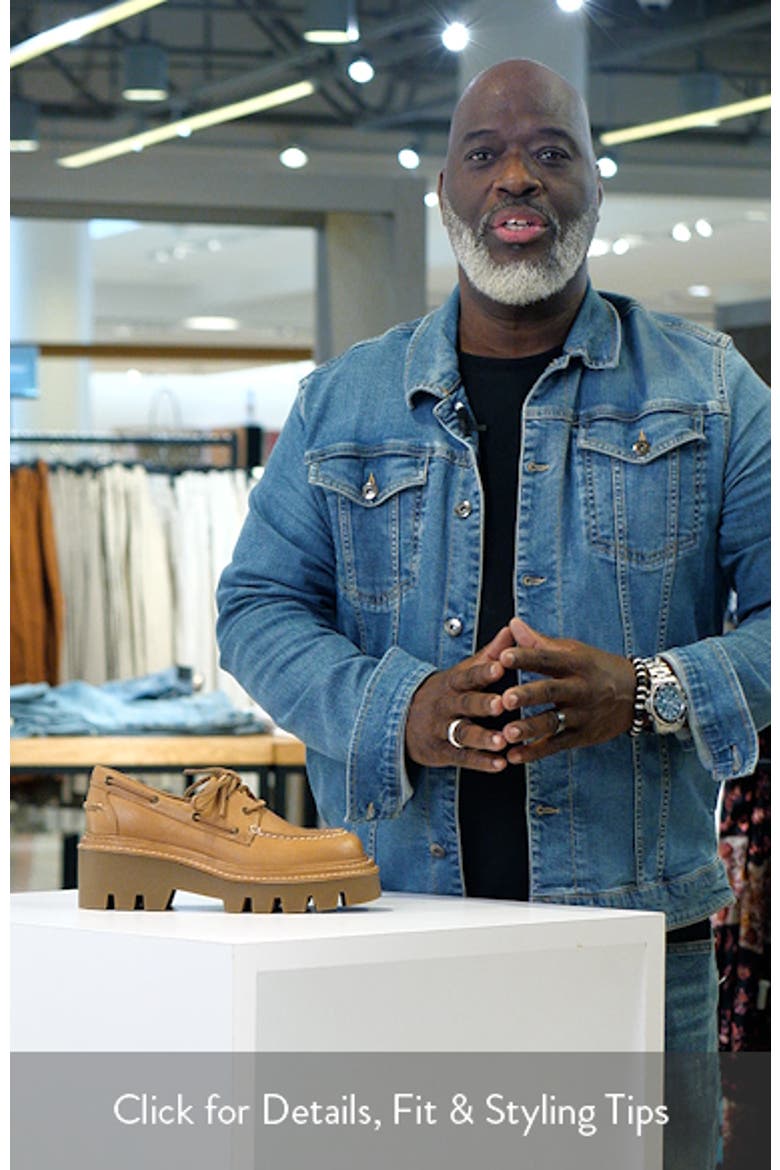 x MONSE Authentic Original 2-Eye Lug Boat Shoe video