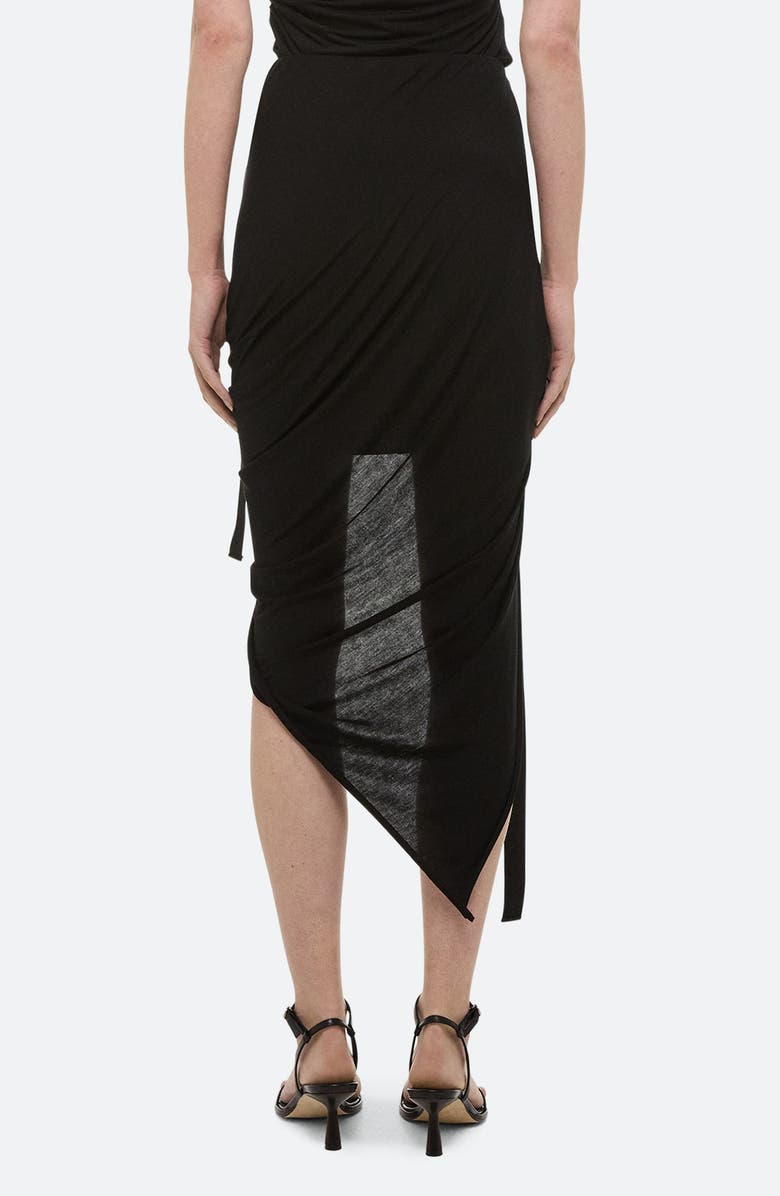 Helmut Lang Wind Asymmetric Jersey Skirt, Alternate, color, 