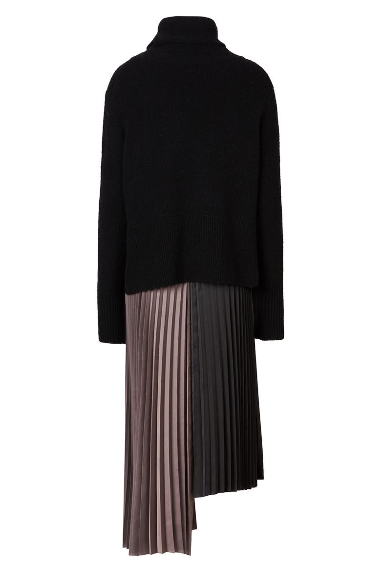 Jessie Two-Piece Sweater & Dress, Alternate, color, BLACK/ MINK PINK