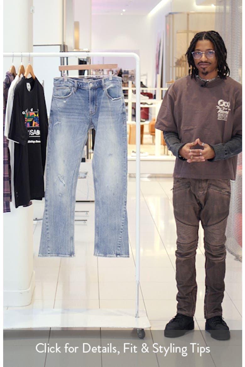 Walker Kick Flare Jeans video