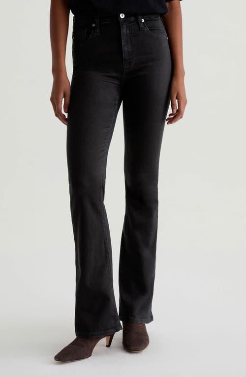 Ag Farrah Mid Rise Bootcut Jeans In Black