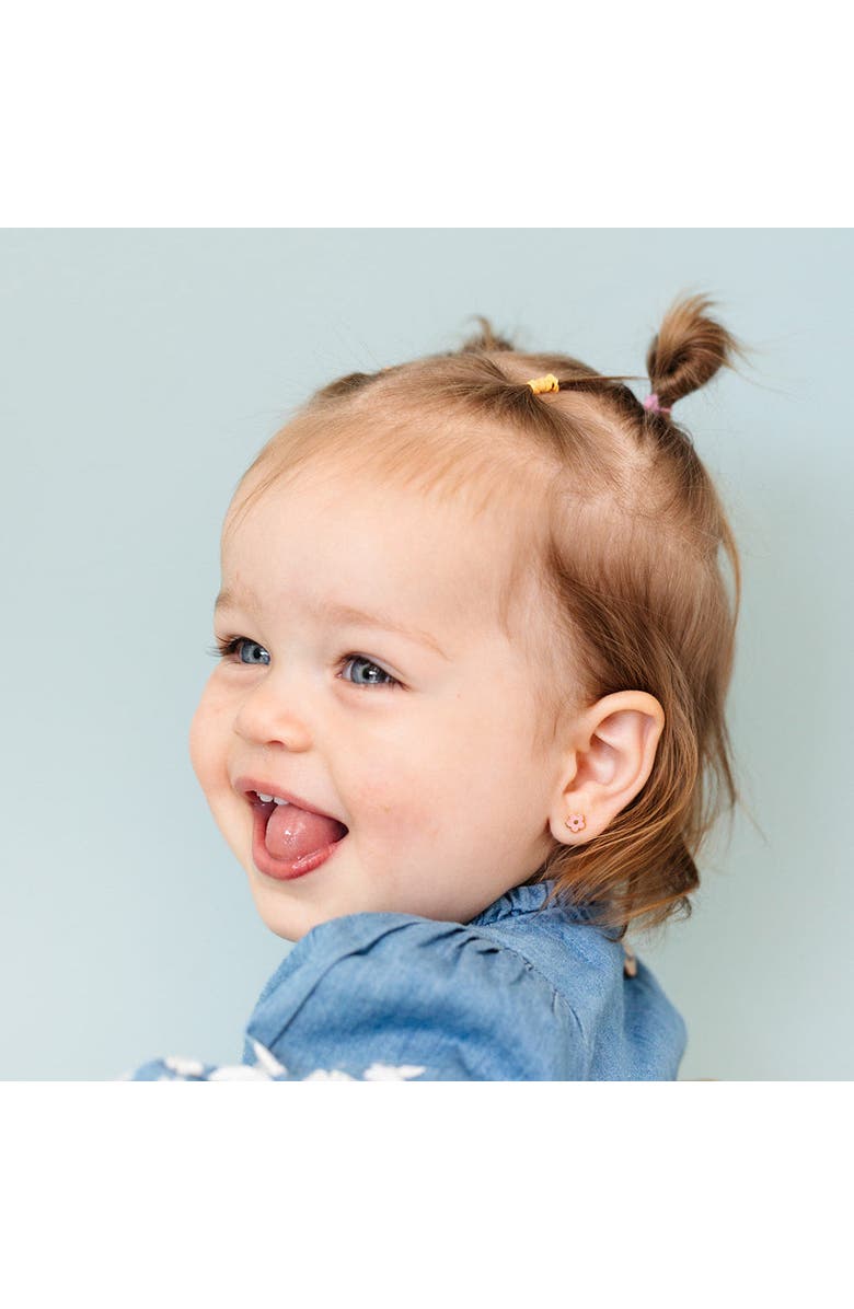 Pip Pop Petite Flower Stud Earrings, Alternate, color, White