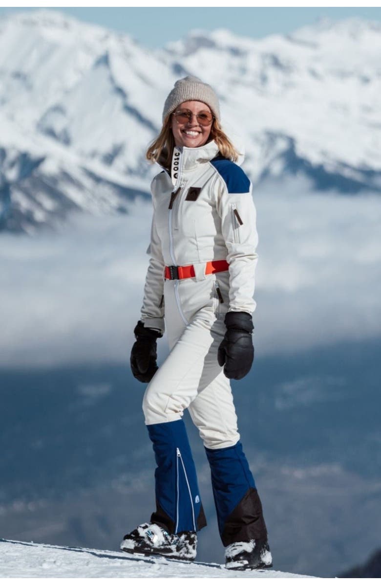 OOSC Chic Ski Suit, Main, color, Cream