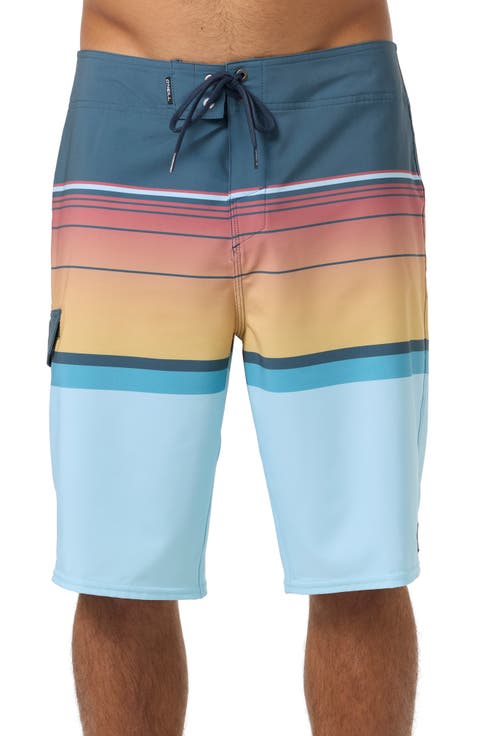 Lennox Stripe Board Shorts