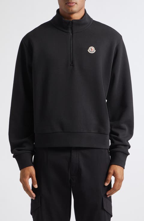 Quarter Zip Cotton Pullover