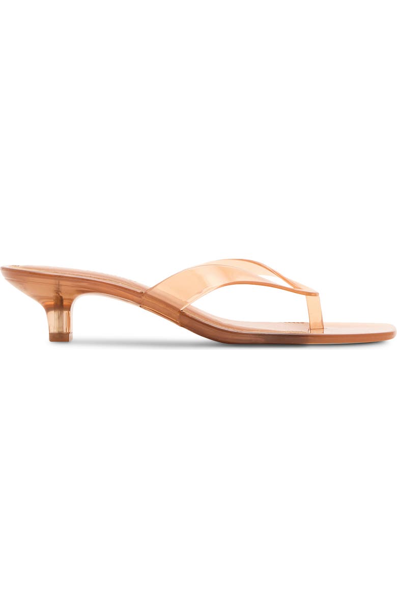 Steve Madden Tracie Kitten Heel Flip Flop, Alternate, color, Tan