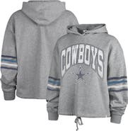 '47 Women's '47 Heather Gray Dallas Cowboys Upland Bennett Pullover Hoodie