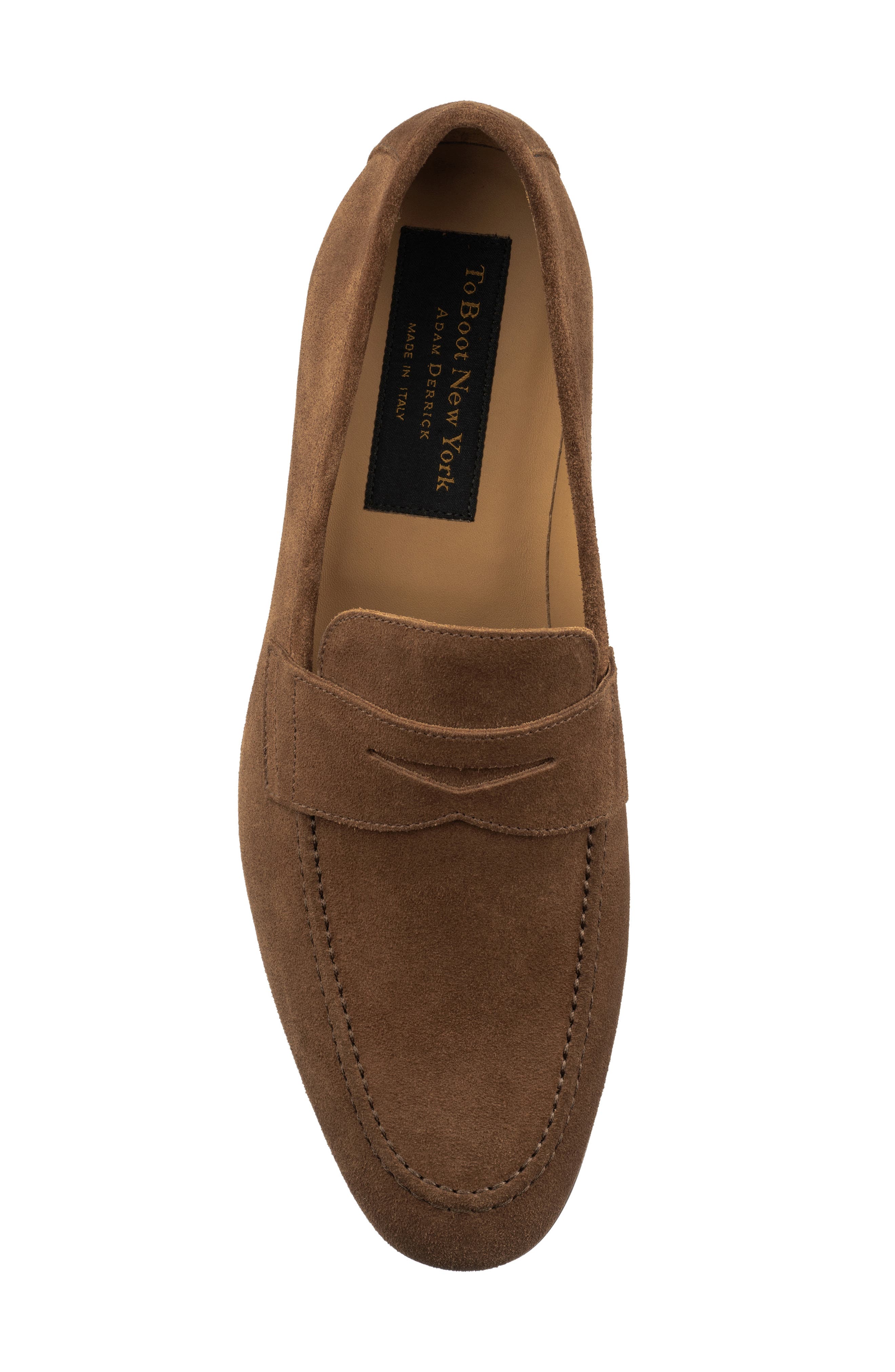 TO BOOT NEW YORK Jenner Penny Loafer, Alternate, color, Chocolate Brown