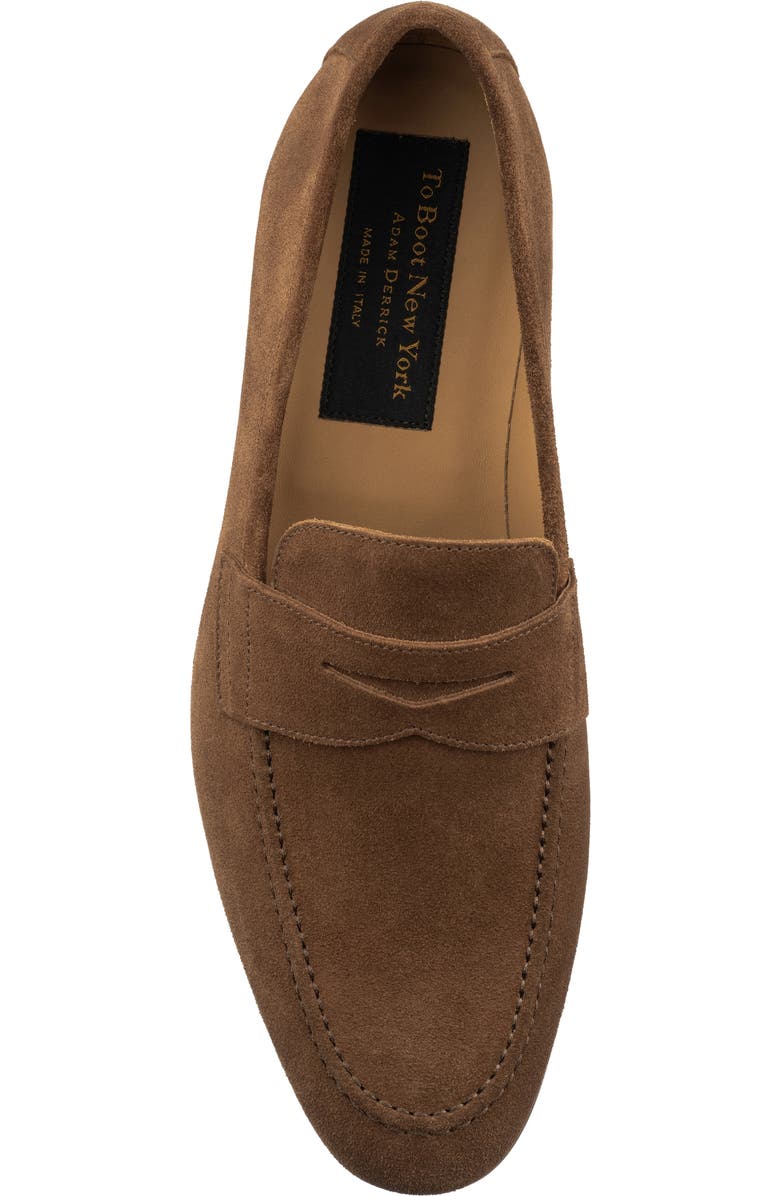 TO BOOT NEW YORK Jenner Penny Loafer, Alternate, color, Chocolate Brown