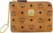 MCM Aren Card Pouch in Visetos
