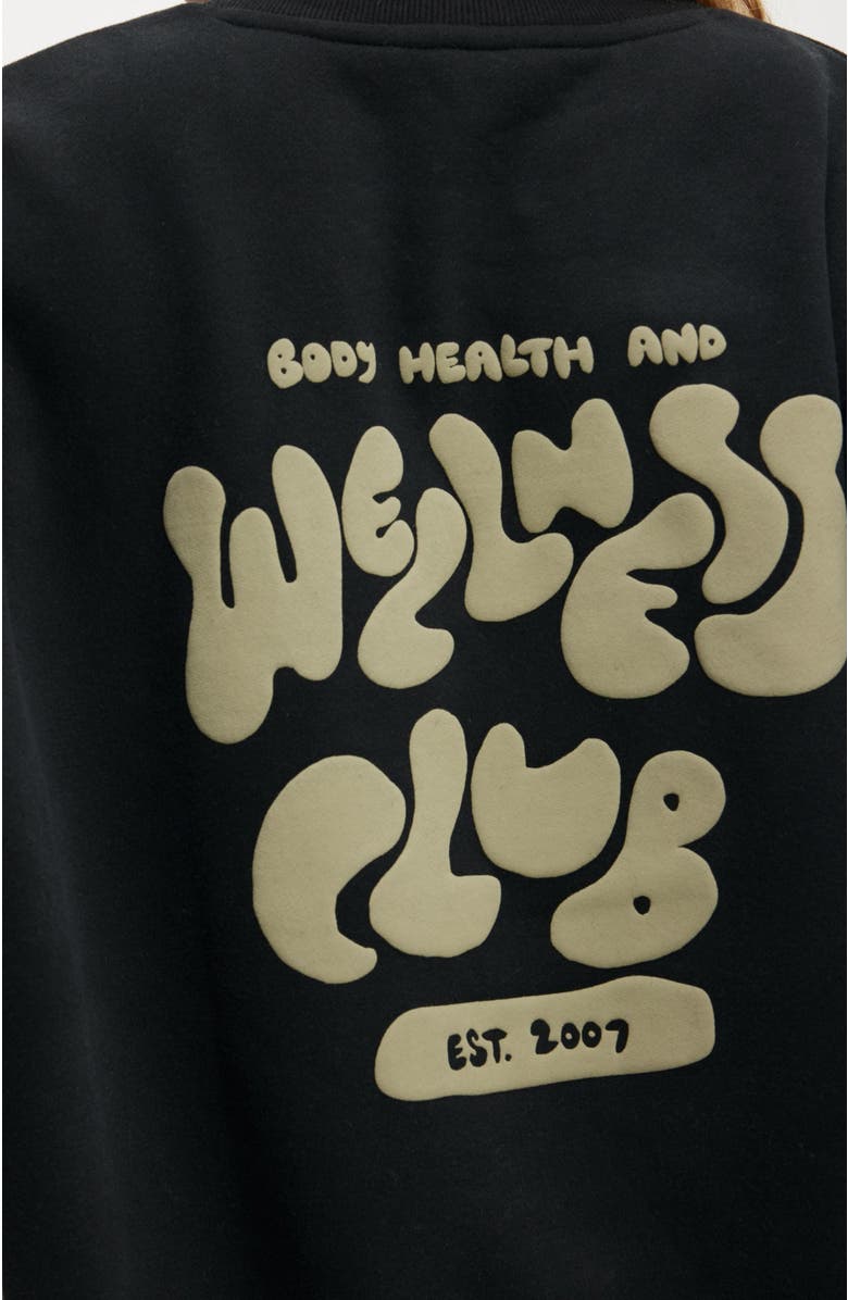 COTTON ON BODY Women's Active Plush Graphic Crew Sweatshirt, Alternate, color, 