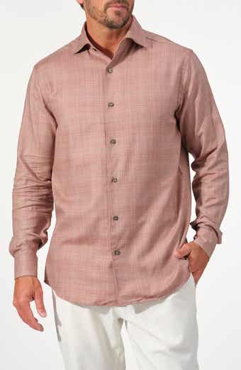 STUDIO GARNET LOS ANGELES Textured Cotton Button-Up Shirt