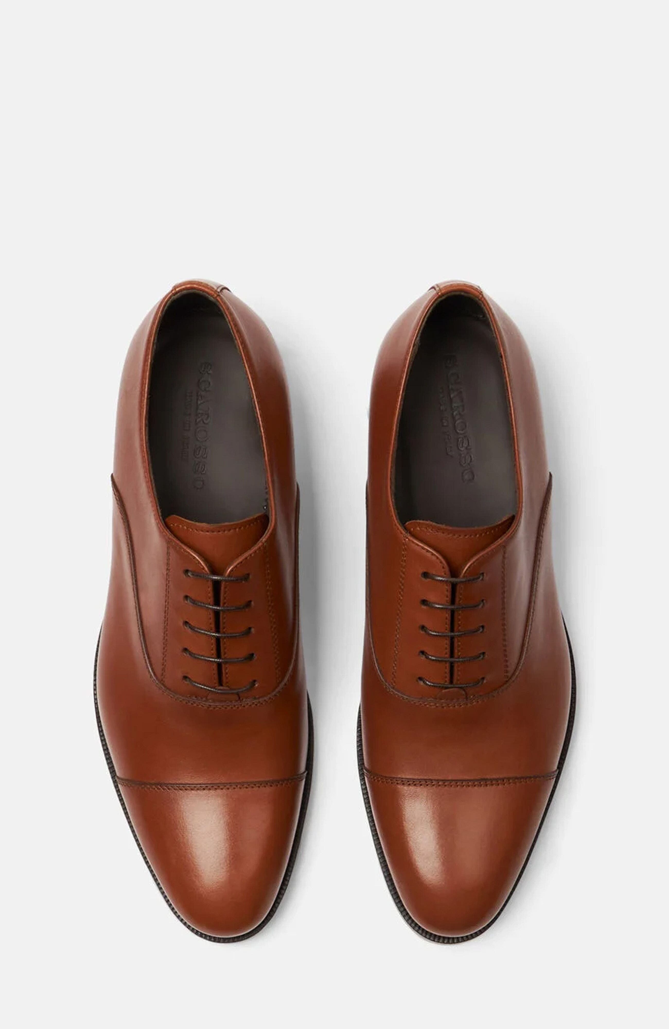 Vesta Oxfords, Alternate, color, Cognac Calf