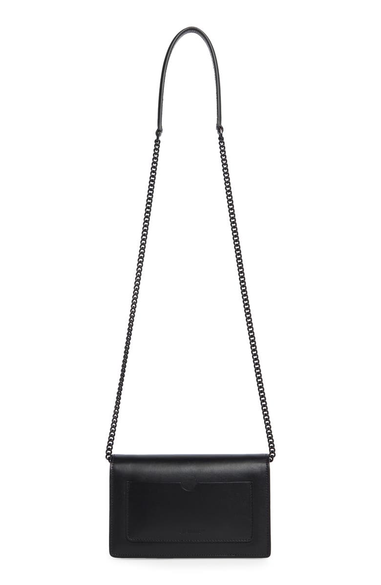 Off-White Jitney Leather Wallet On A Chain, Alternate, color, 