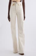 Chloé Pineapple Charm High Waist Twill Pants