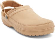 CROCS Classic Crafted Faux Suede Clog