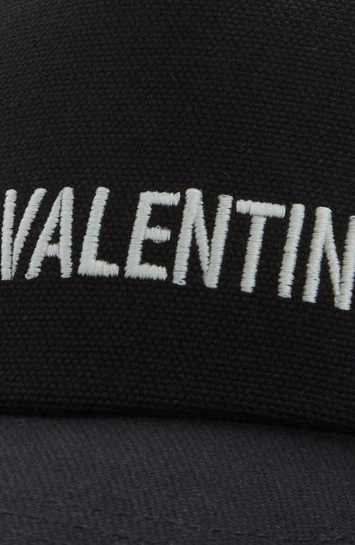 Valentino Garavani Chez  Embroidered Baseball Cap