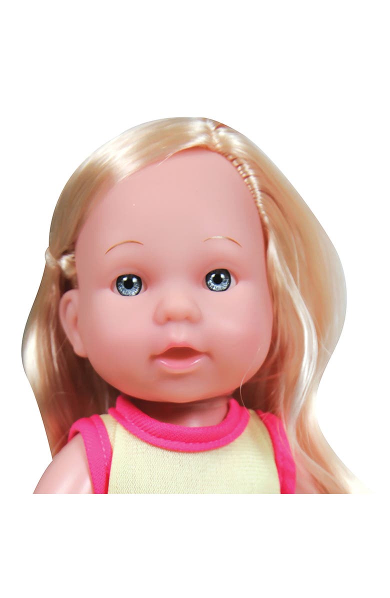 Lissi Makeup Table Set with 8 Inch Toddler Doll, Brush, Mirror & Hair Accessories, Alternate, color, Multicolored