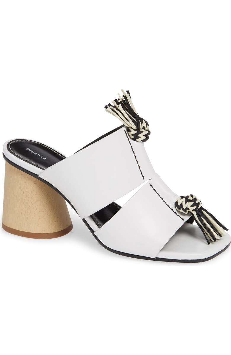 Proenza Schouler Cylinder Heel Slide Sandal, Main, color,