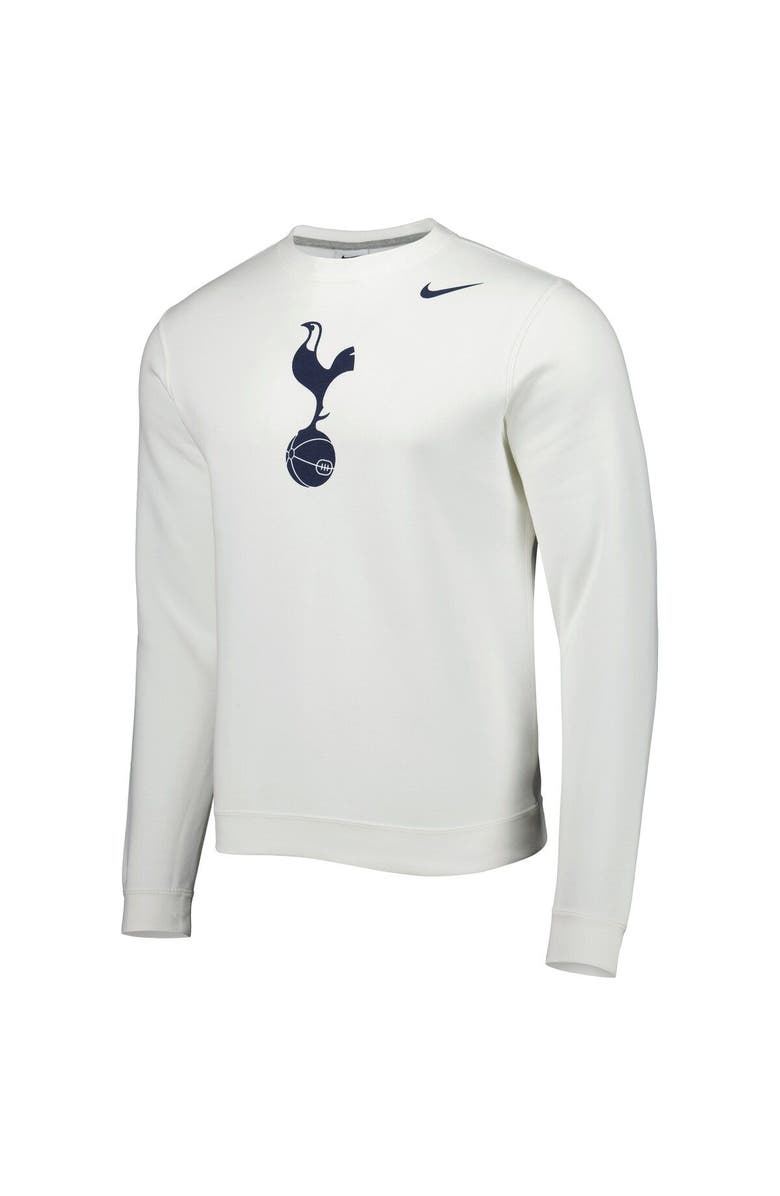 Nike Men's Nike White Tottenham Hotspur Fleece Pullover Sweatshirt, Alternate, color, 