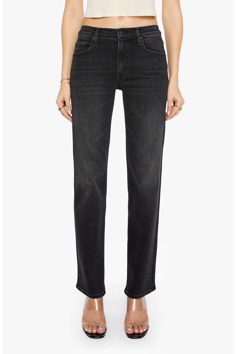 The Newbie Skimp High Waist Straight Leg Jeans, Main, color, BOOTLEG