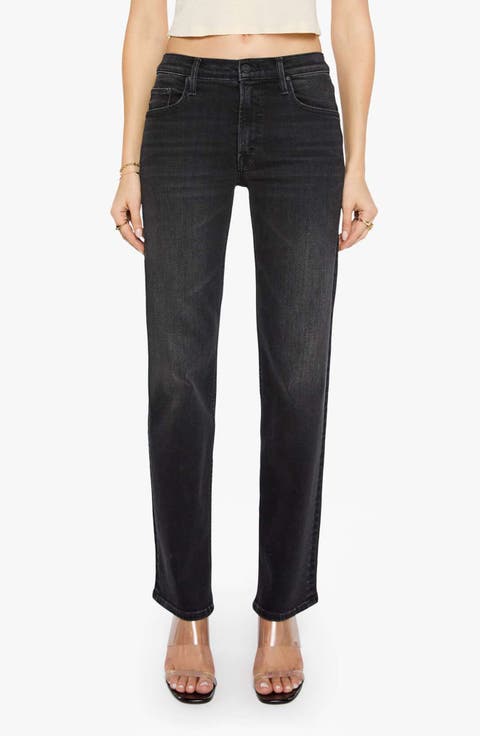 The Newbie Skimp High Waist Straight Leg Jeans
