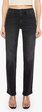 MOTHER The Newbie Skimp High Waist Straight Leg Jeans
