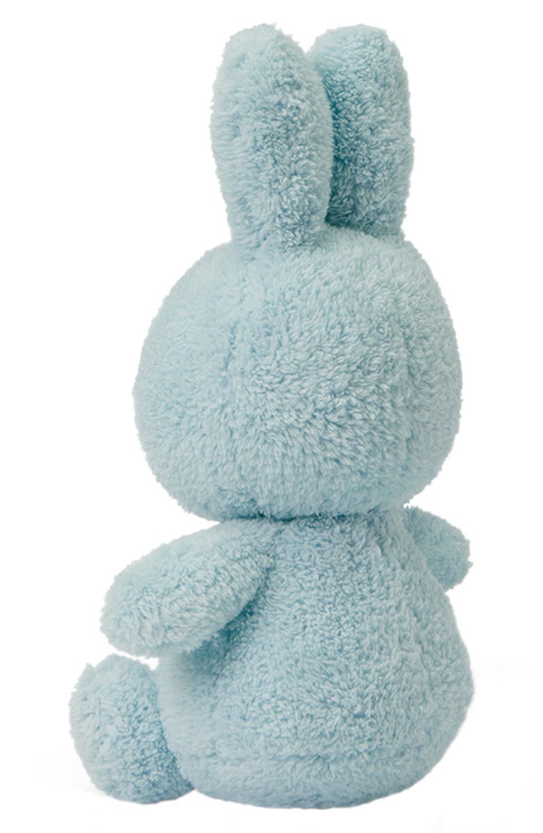 Bon Ton Toys x Miffy Sitting Terry Cloth Stuffed Animal, Alternate, color, Blue