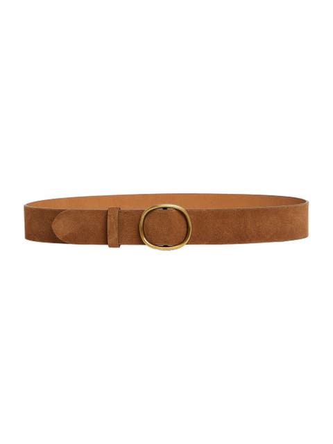 Paloma Suede Sliding Buckle Belt