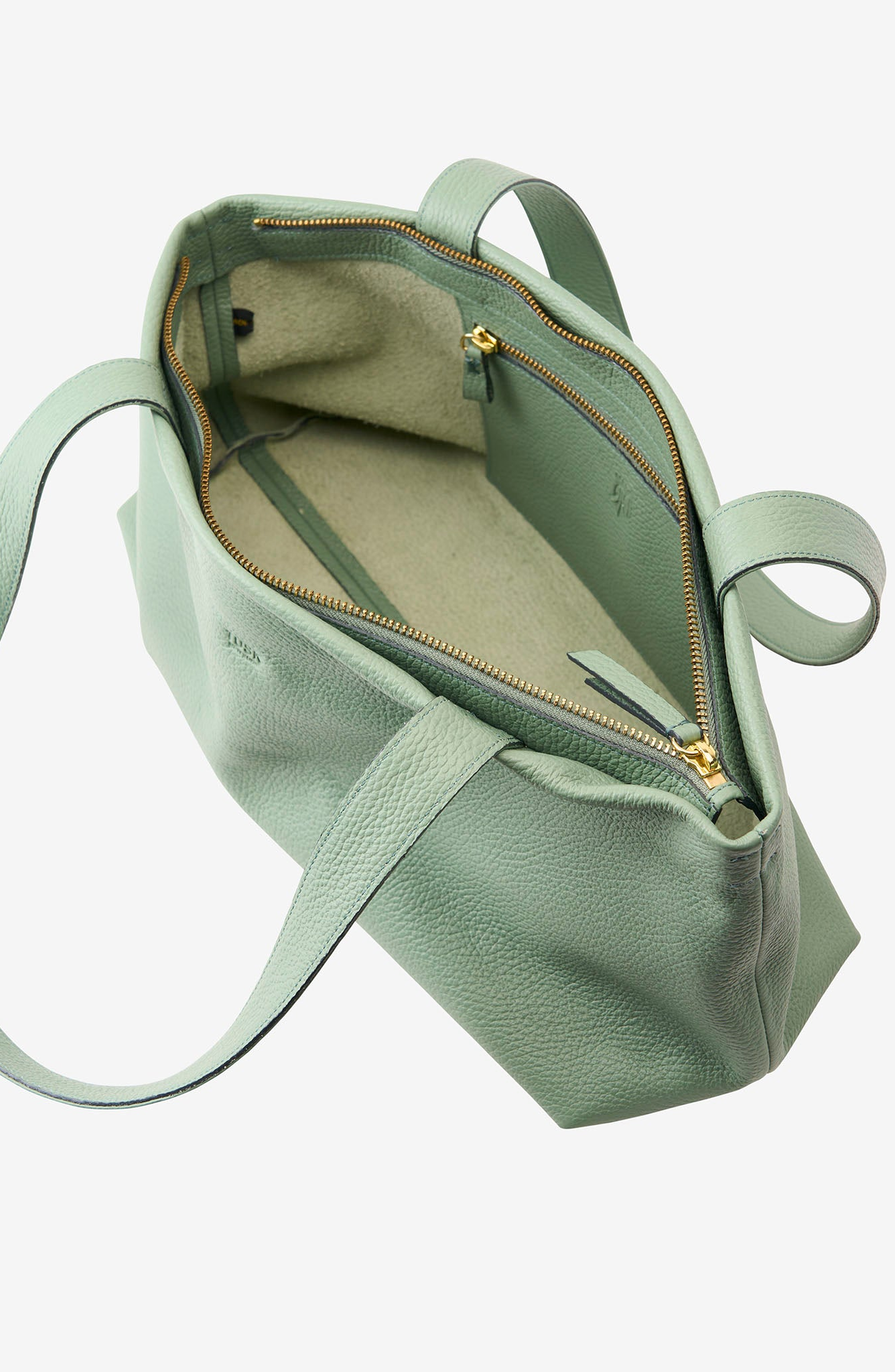 Anaya Zip Top Tote, Alternate, color, Sage