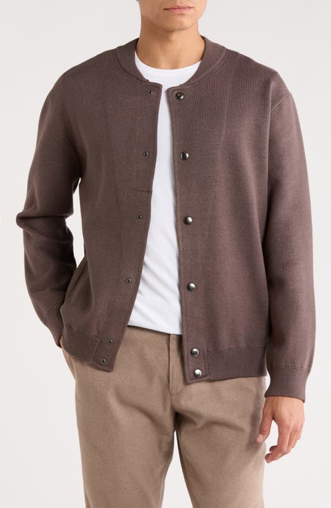 Varsity Sweater Jacket