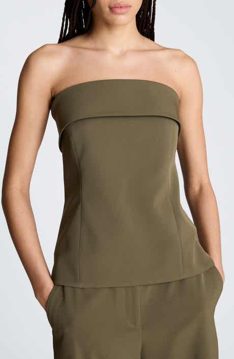 Strapless Bustier Top