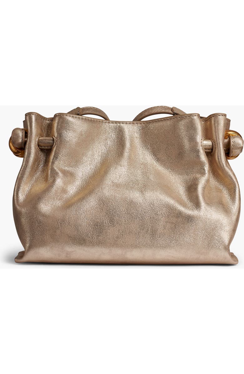 3497 Cashmere Metallic Wash Crossbody, Alternate, color, Lt Gold