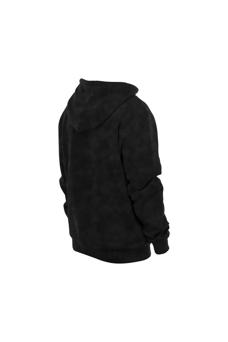 Men's New Era Black Texas Rangers Día de los Muertos Brushed Fleece Hoodie, Alternate, color, Black