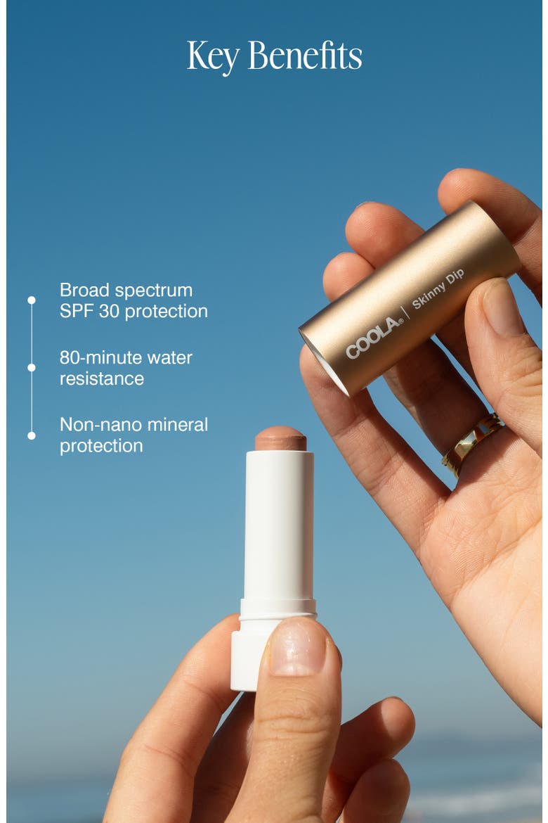 Suncare Mineral Liplux® Organic Tinted Lip Balm SPF 30, Alternate, color, SKINNY DIP