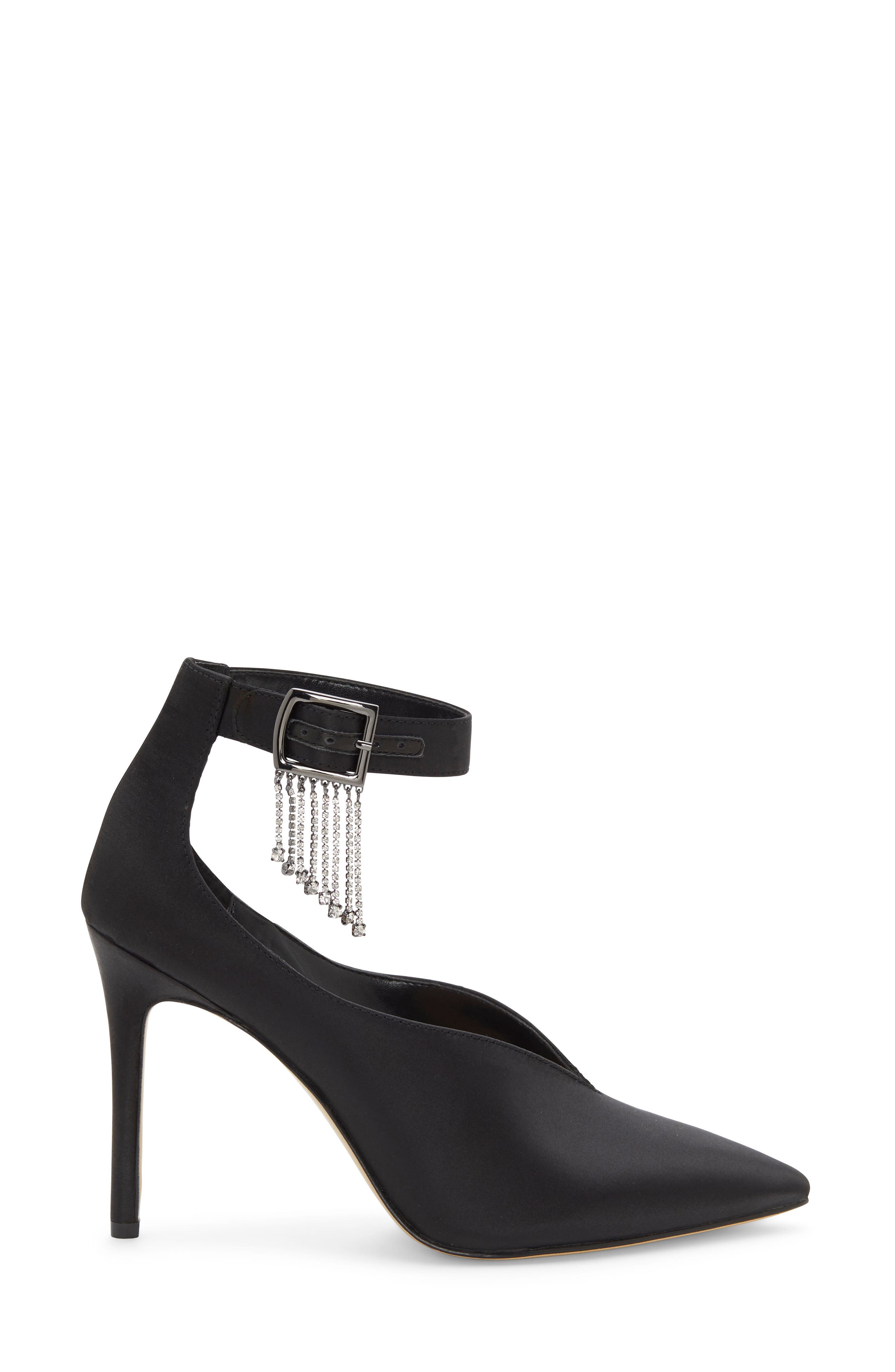 Imagine by Vince Camuto Greer Crystal Chain Pointed Toe Pump, Alternate, color, 