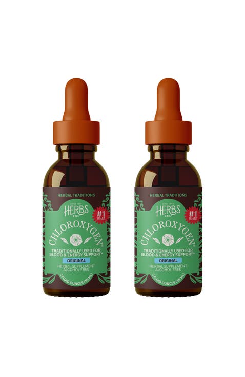 ChlorOxygen Chlorophyll Concentrate Liquid, Energy & Blood Support, 2 fl oz