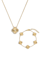 Electric Picks Icon Bracelet and Necklace - Set of 2