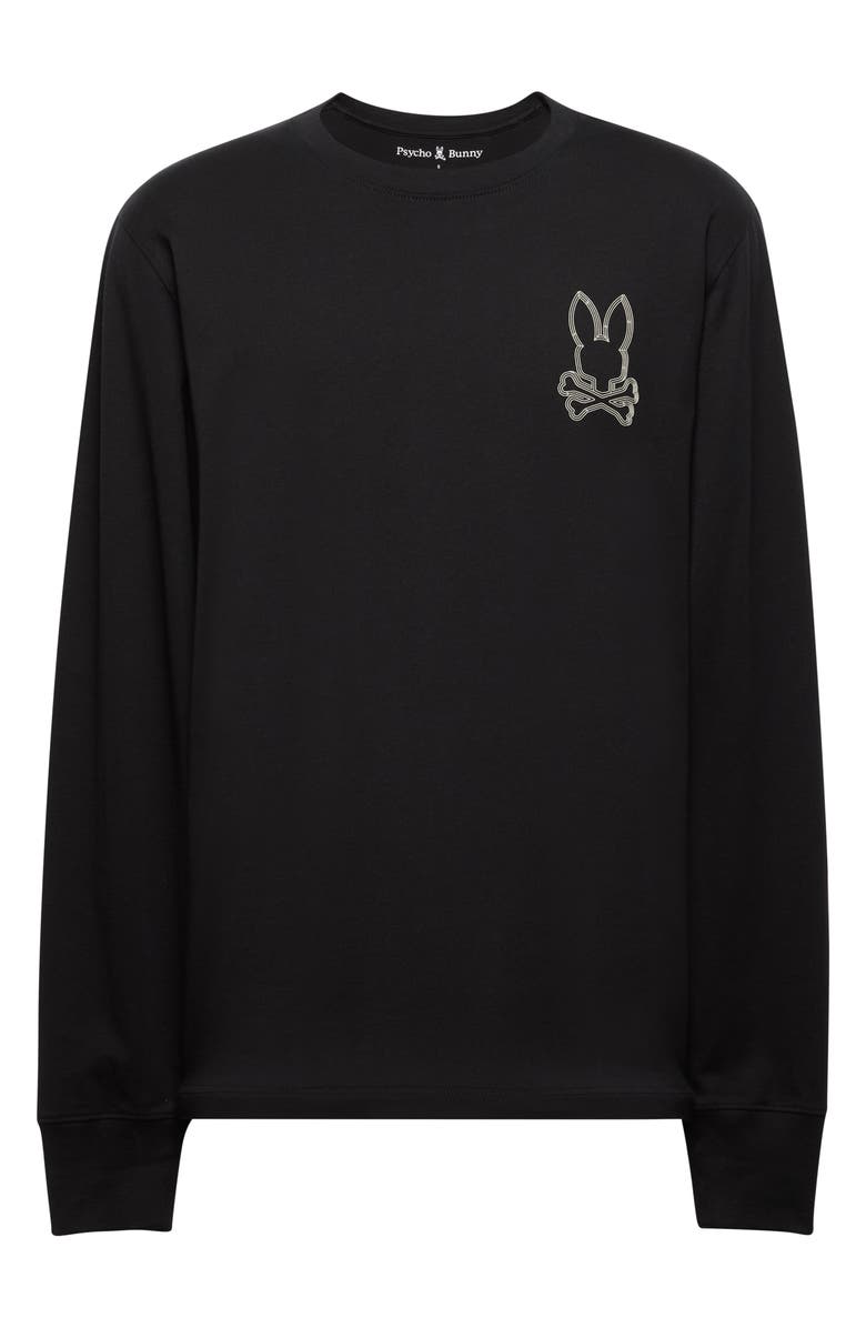 Psycho Bunny Monarch Long Sleeve Graphic T-Shirt, Alternate, color,