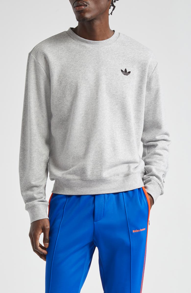 ADIDAS X WALES BONNER x Wales Bonner Trefoil Logo Sweatshirt, Main, color,
