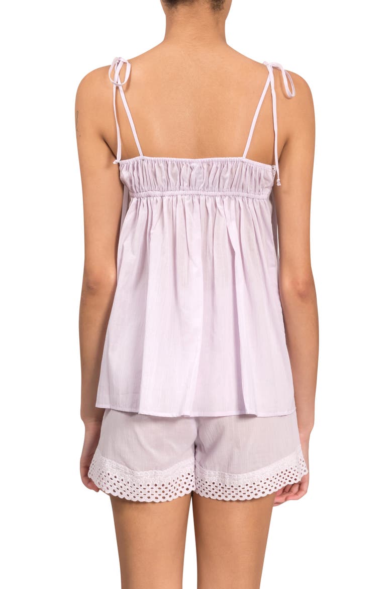 Ivy Poppy Short Pajamas, Alternate, color, LAVENDER