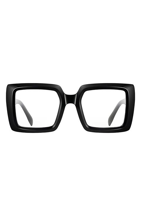 Etta 48mm Square Blue Light Blocking Glasses