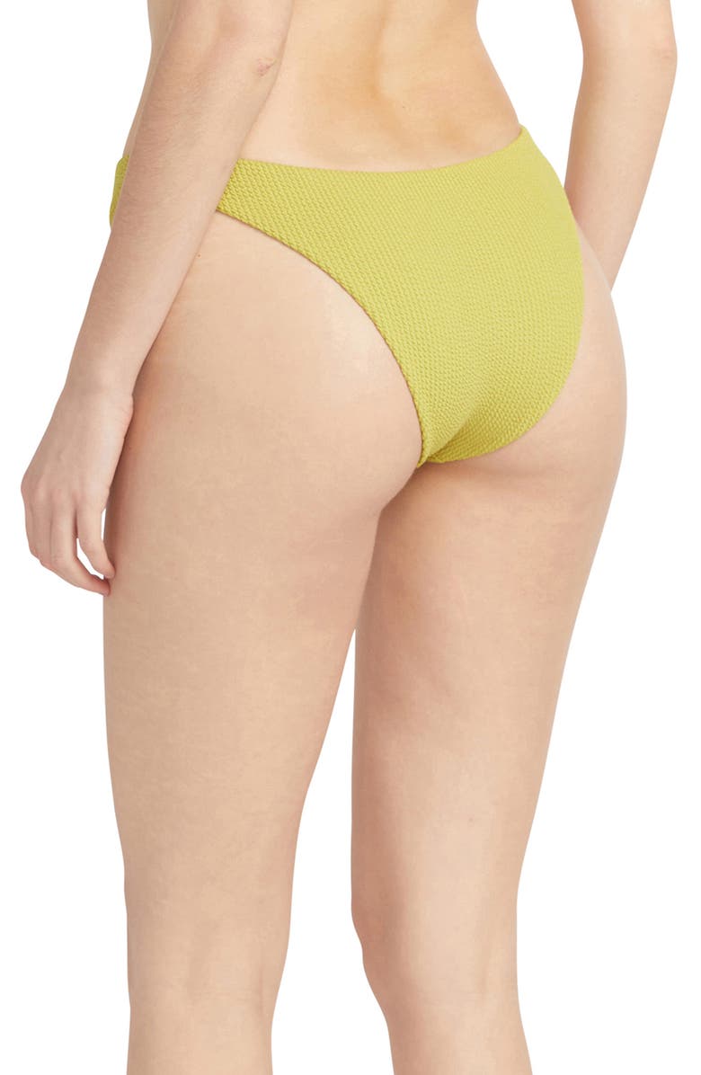 Volcom So Current Rib V-Cut Bikini Bottoms, Alternate, color, 