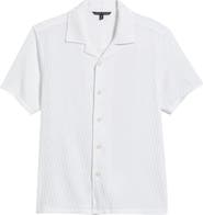 Robert Barakett Vaerik Textured Camp Shirt